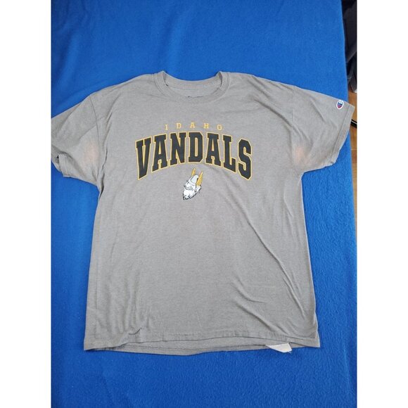 Champion Idaho Vandals Gray T-Shirt Men's Size Large - Picture 15 of 16